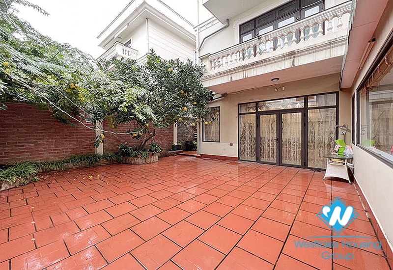 Huge garden house for rent in Ciputra Compound, Tay Ho